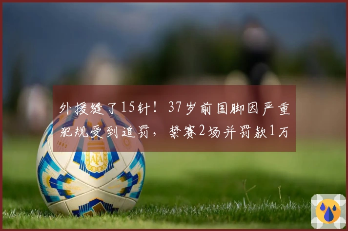 外援缝了15针！37岁前国脚因严重犯规受到追罚，禁赛2场并罚款1万元