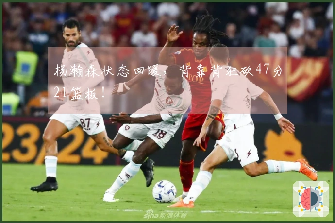 杨瀚森状态回暖，背靠背狂砍47分21篮板！